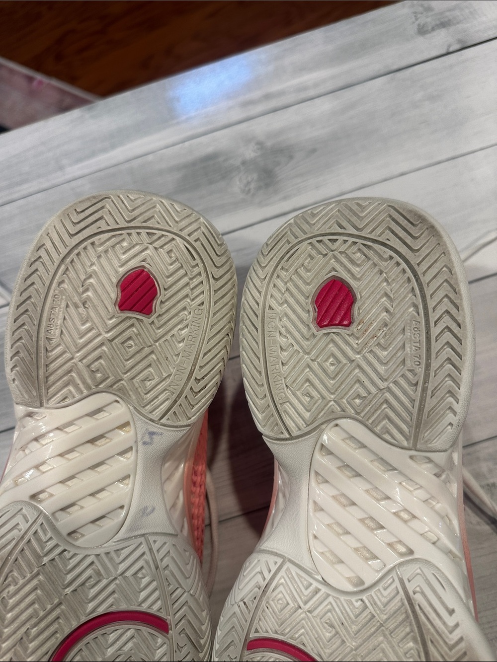 Women's K-Swiss Sz 9 Express Light Pickleball Shoes Raspberry Sorbet • NEW! - Picture 13 of 14